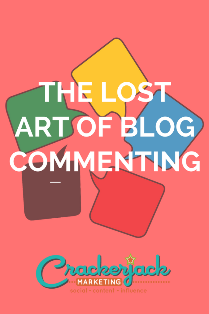 The Lost Art of Blog Commenting