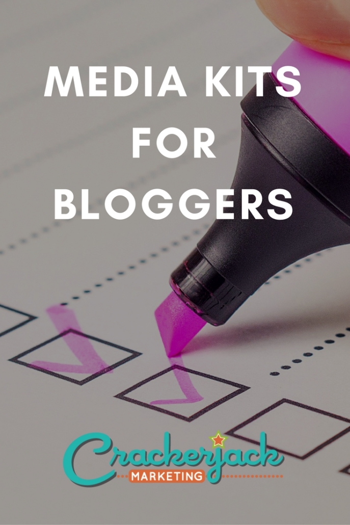 media kit for bloggers cjm