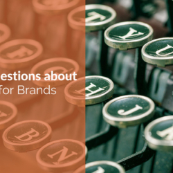 blogging for brands