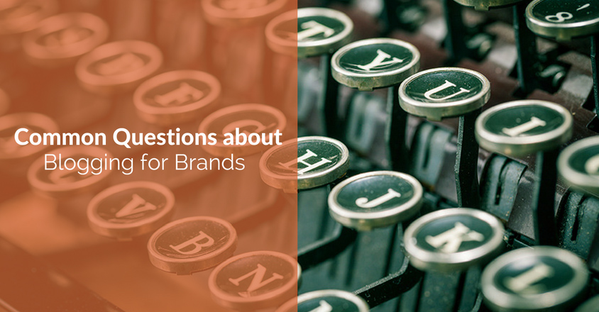 blogging for brands