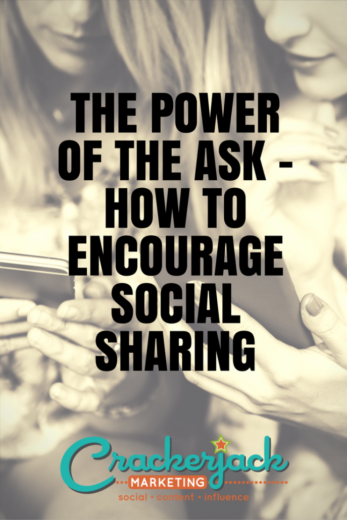 The Power of the Aask – How to Encourage Social Sharing