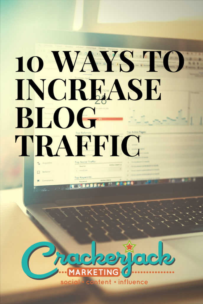 How To Increase Blog Traffic Crackerjack Marketing Blog 