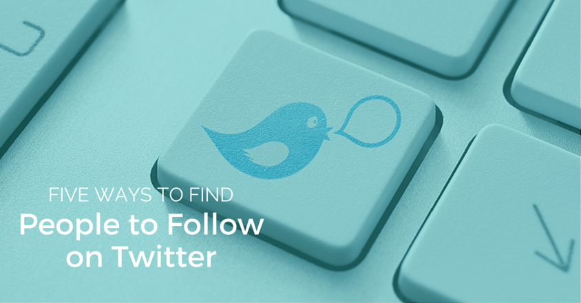 how to find people to follow on twitter