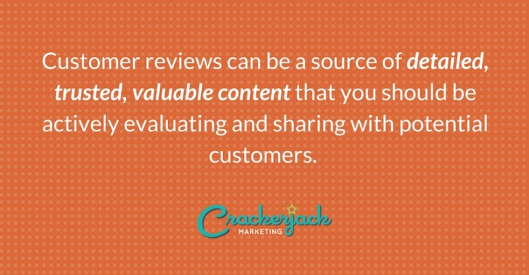 Encourage And Share B2B Customer Reviews | Crackerjack Marketing ...